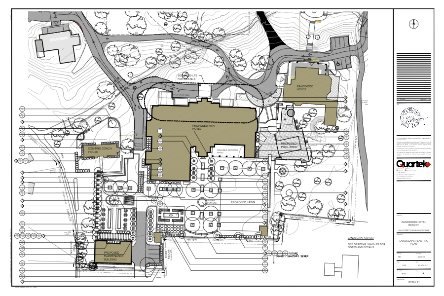 Landscape plan