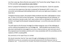 Lyle Hall to Municipal Heritage Committee Feb 13 2018