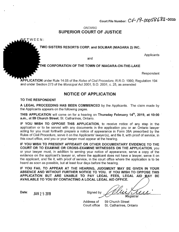 Marotta Group Asks Court To Quash Council’s Heritage Designation of Randwood