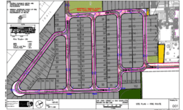 Rand Subdivision Emergency Vehicle Turning Movement Plan