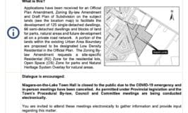 NOTL Public meeting notice